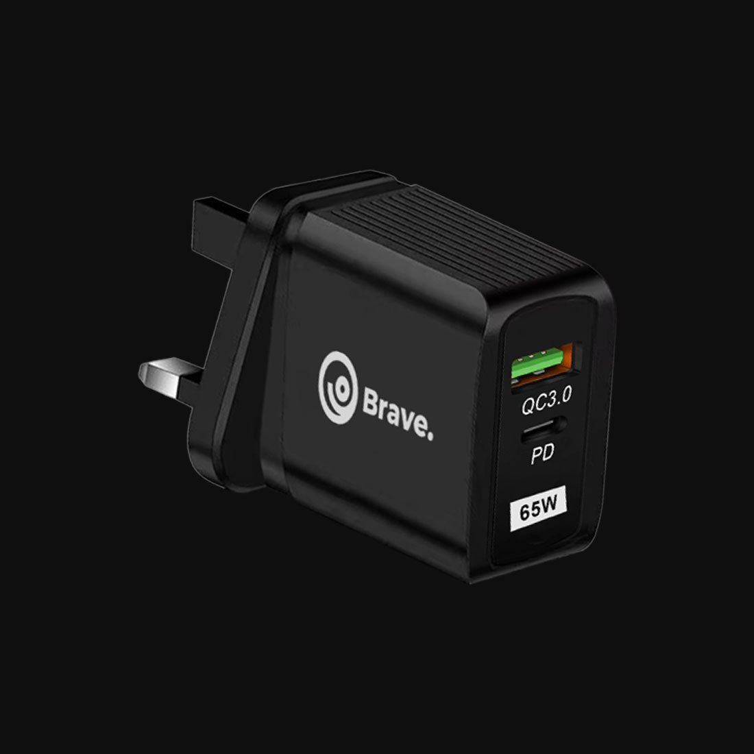 2-Port Wall Adapter USB + PD (UK Plug)