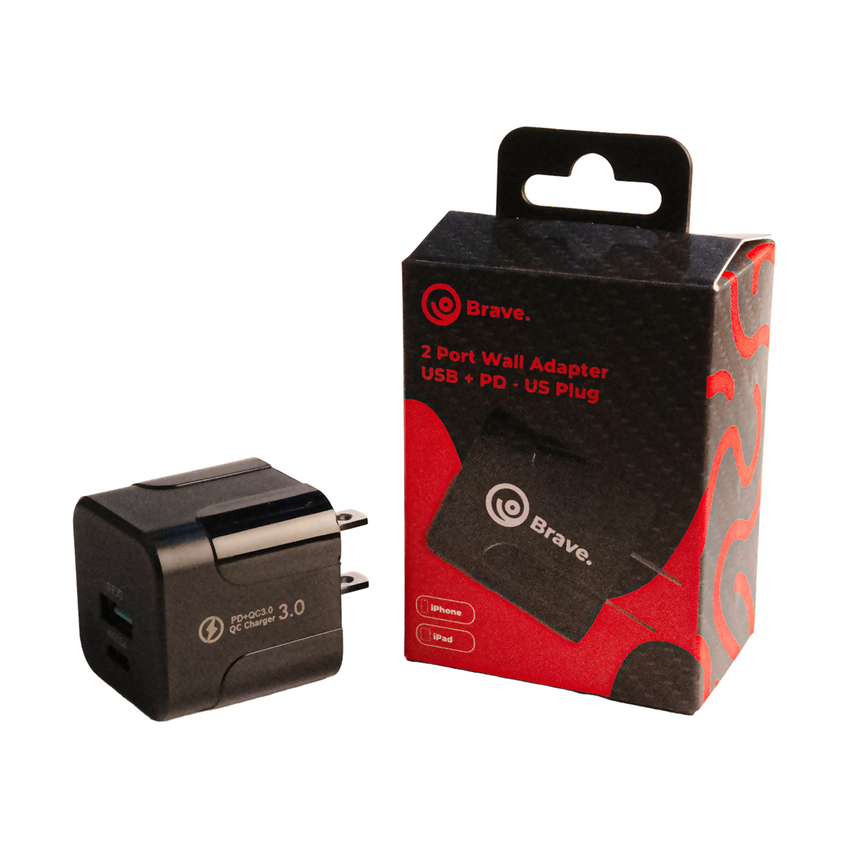 2-Port Wall Adapter USB + PD (Global