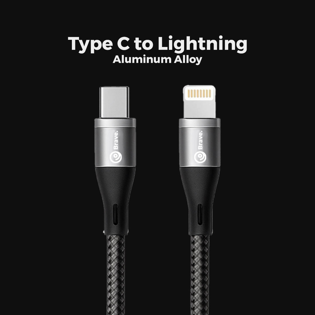 Braided Charging Cable C-L (USB-C to Lightning)